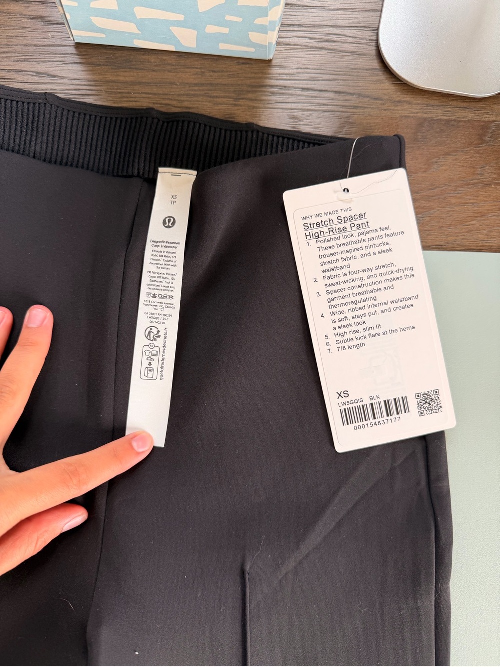 lululemon athletica Stretch Spacer High-Rise Pant - Black